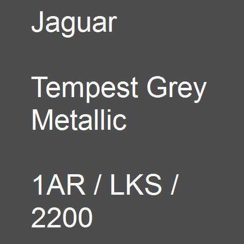 Jaguar, Tempest Grey Metallic, 1AR / LKS / 2200.